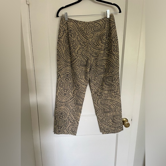 Vintage Embroidered Straight-Leg Cropped Pant - Picture 2 of 5